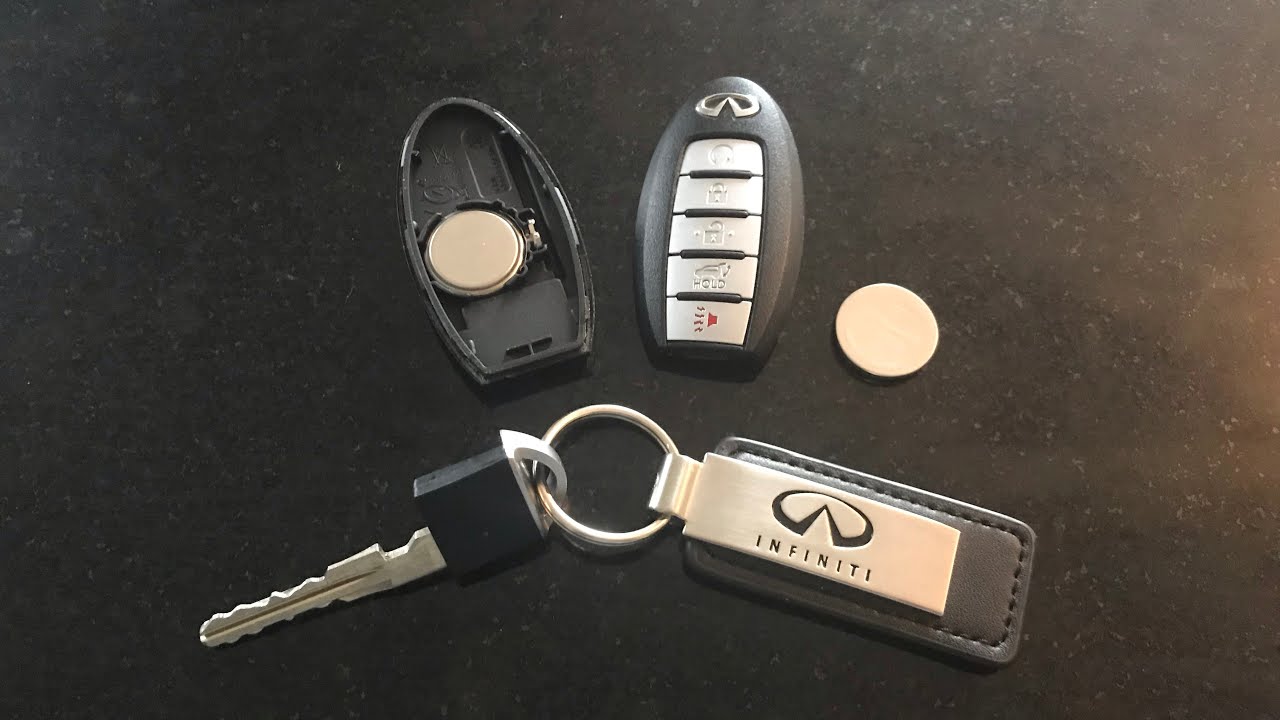 Infiniti key fob not working after battery change